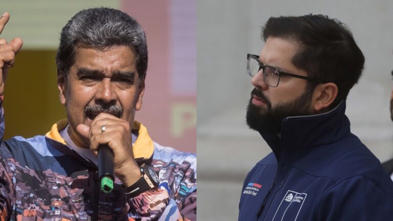 Boric reprocha advertencia de Maduro: “No se puede amenazar bajo ningún punto de vista con baños de sangre”