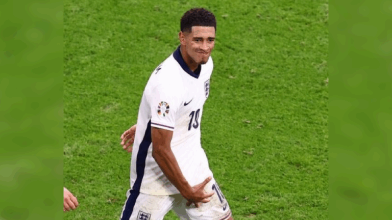 Bellingham fue sancionado tras hacer obsceno gesto en la Euro 2024, pero podrá jugar de igual forma contra Suiza