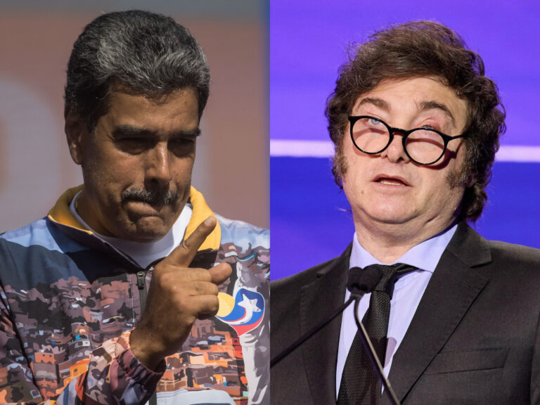 Nicolás Maduro vuelve a insultar a Javier Milei durante acto de campaña: 