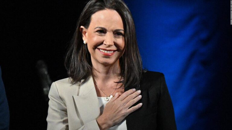 María Corina Machado será postulada al Nobel de la Paz 2025 por líderes académicos estadounidenses