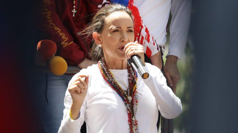 María Corina Machado destaca manifestación mundial como un 