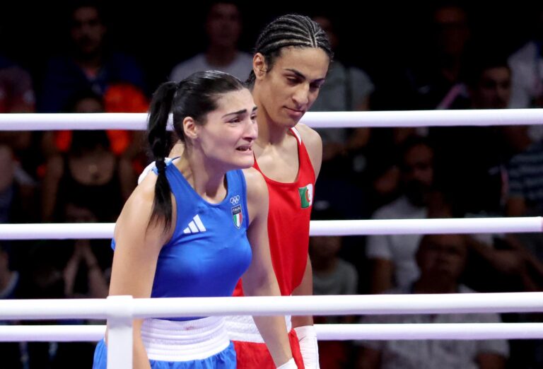 Boxeadora italiana Carini se disculpa con la argelina Imane Khelif por su comportamiento en los Juegos Olímpicos