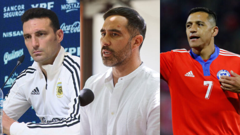 Scaloni enciende el partido contra Chile y se refiere a las bajas de Bravo y Alexis Sánchez: 