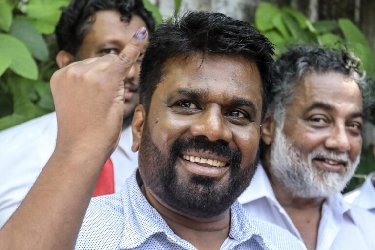 Candidato marxista gana las presidenciales de Sri Lanka con 42,31% de los votos