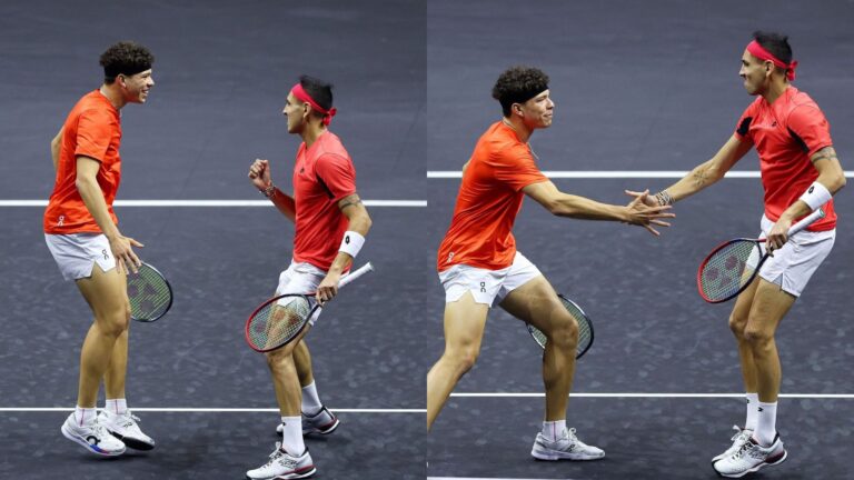 ¡Explosivos!: Tabilo y Shelton destruyen a Ruud y Tsitsipas en la Laver Cup con un juego arrollador