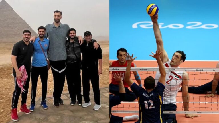 El atleta paralímpico más alto del mundo duerme en el suelo en París 2024: Camas de la Villa Olímpica son más pequeñas que él