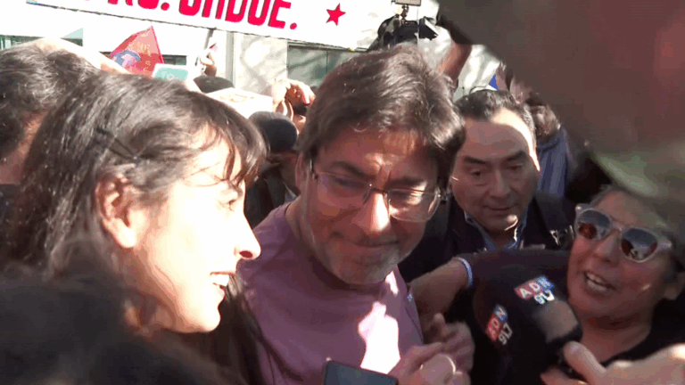 Así fue la salida de Daniel Jadue luego que se revocara su prisión preventiva