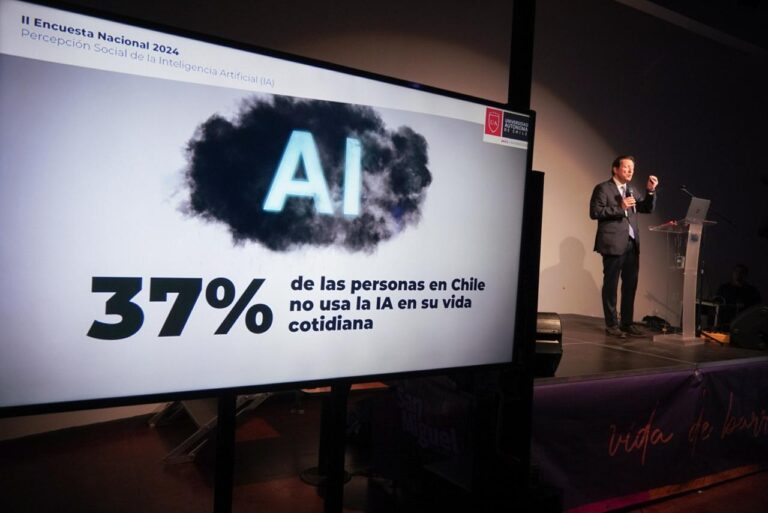 II Encuesta de Percepción Social de la IA en Chile: Disminuye desconfianza y principal uso es para buscar información