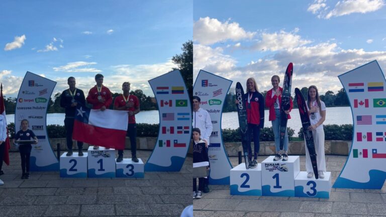 Brillante actuación del Team Chile de esquí náutico: Deslumbró en el Panamericano de Bogotá con 20 medallas