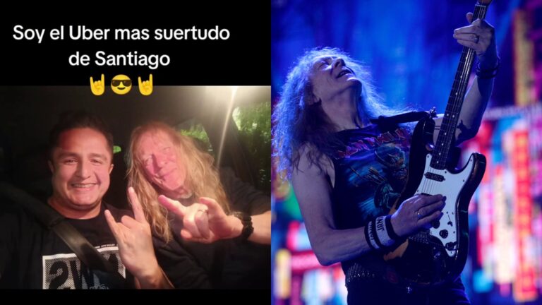 Conductor de Uber vive su sueño al transportar a Janick Gers de Iron Maiden: 