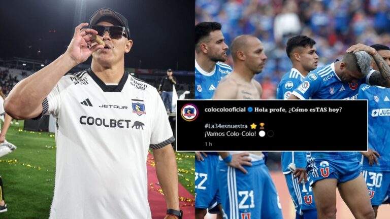 Colo Colo responde al reclamo de Universidad de Chile al TAS con irónica publicación en Instagram