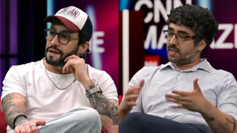 Edo Caroe y Manuel Ugalde reflexionan sobre su amistad y presentan su nuevo libro en CNN Chile: 