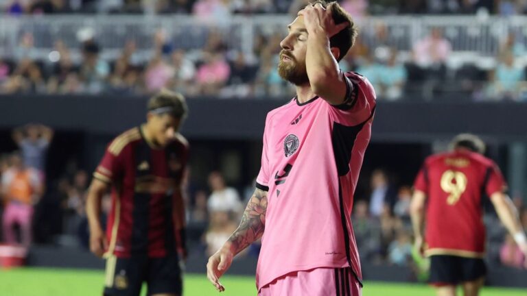 Lionel Messi y el Inter Miami quedan eliminados de la MLS tras derrota ante Atlanta United