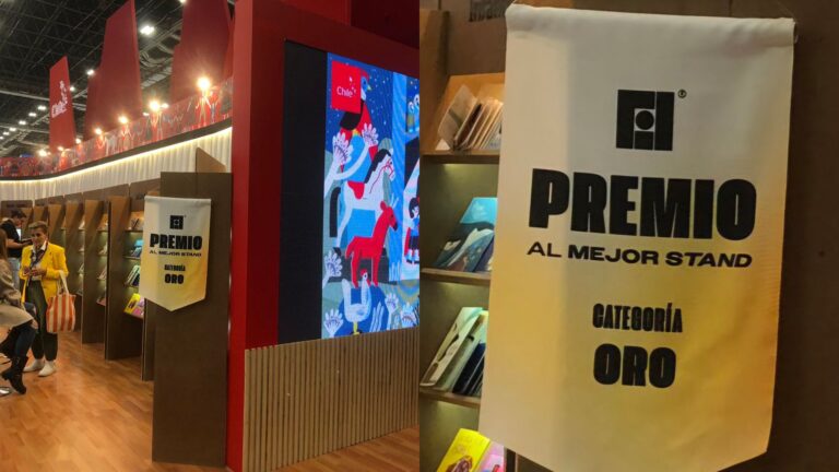 Chile brilla en la Feria Internacional del Libro de Guadalajara 2024 con el premio al mejor stand categoría oro