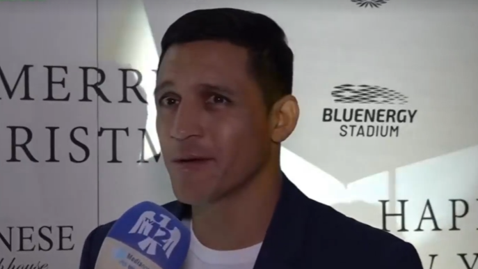 Alexis Sánchez confirma que volverá a jugar en enero de 2025: 