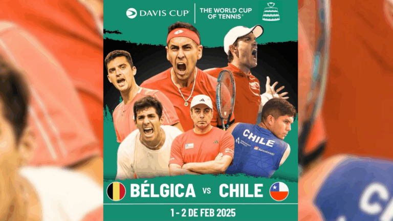 Chile confirma nómina de sus tenistas para los Qualifiers de la Copa Davis 2025