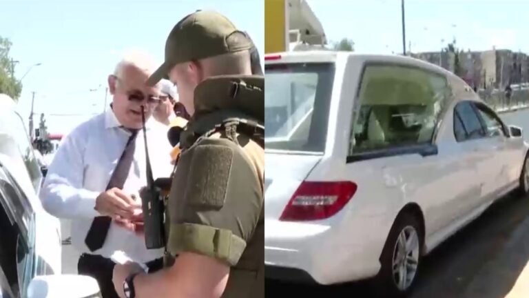 Carabineros retira de circulación a carroza mientras se dirigía a realizar servicios funerarios