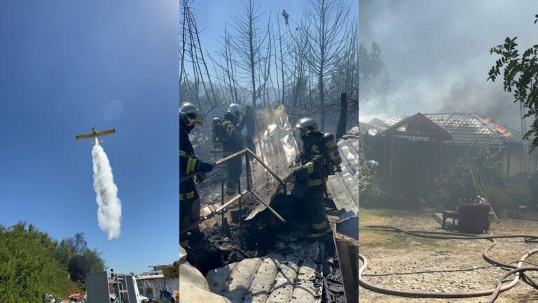 Senapred activa alerta SAE y ordena evacuación en Rancagua por incendio forestal