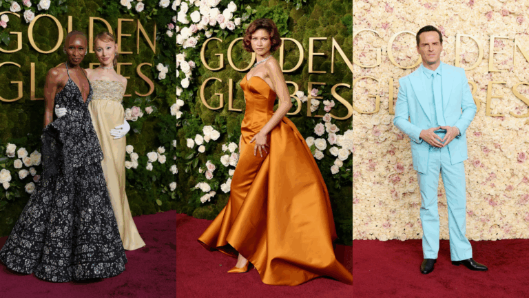 Revisa los mejores atuendos de las celebridades en los Globos de Oro 2025