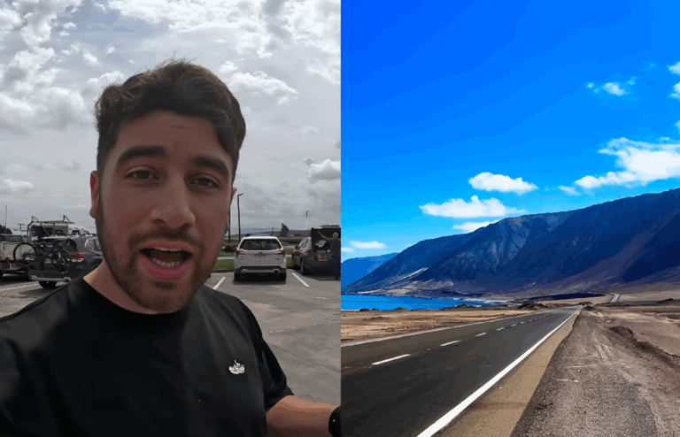 Argentino soprendido con el estado de las carreteras en Chile: 