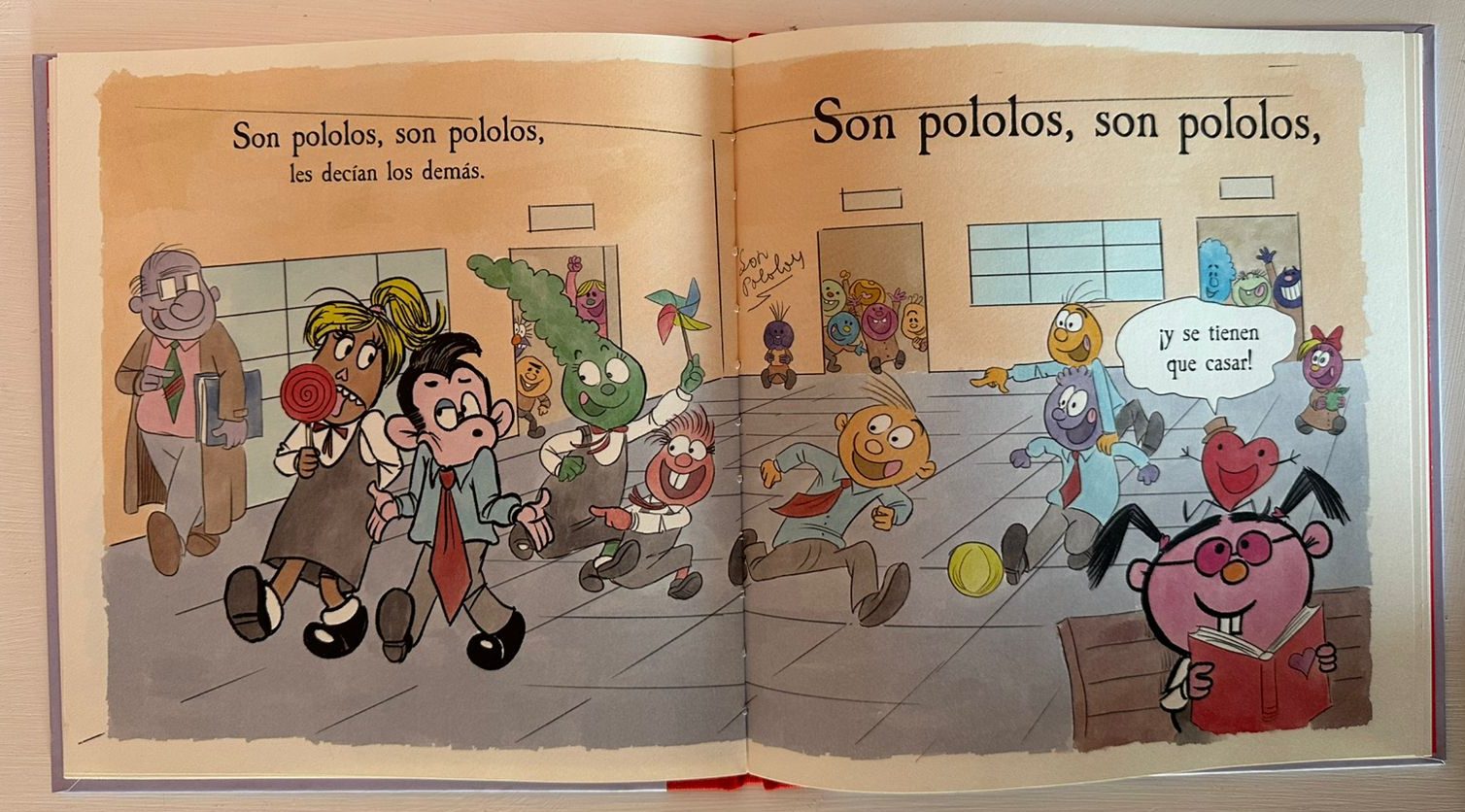 La canción de Norberto y Raquel. Foto de autoría propia