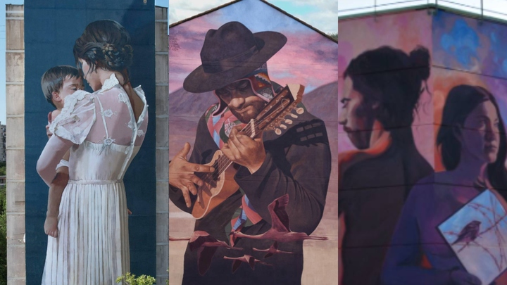 Obras de tres chilenos postulan a Mejor Mural del Mundo en los Street Art Cities Awards 2024: ¿Cómo votar?