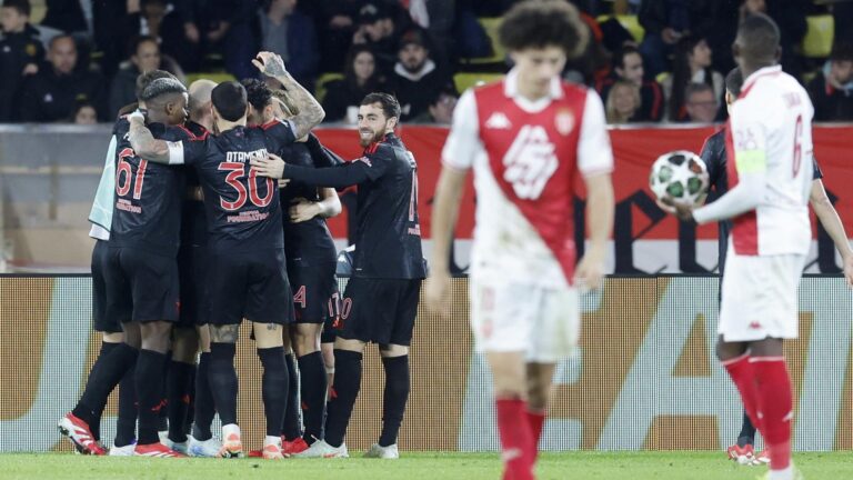 Benfica se impuso ante el Mónaco con cinco minutos de infierno para los locales