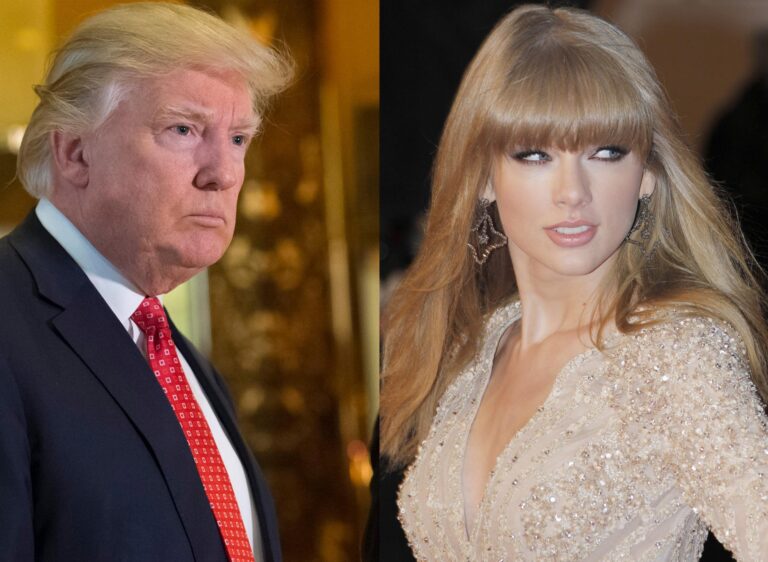 Trump asegura que fueron sus seguidores quienes abuchearon a Taylor Swift en el Super Bowl: “¡MAGA no perdona!”