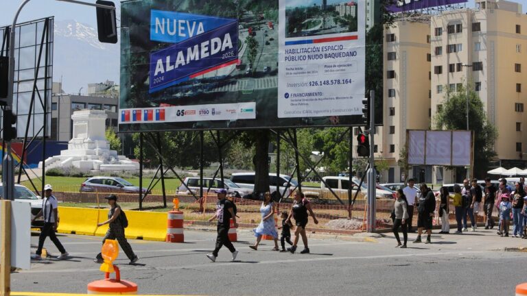 Revisa los desvíos de tránsito para este fin de semana por obras del proyecto Nueva Alameda