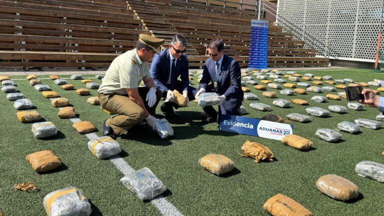 Incautan más de 500 kilos de marihuana, junto a otras drogas, que ingresaban desde Bolivia