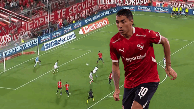 Formidable: Luciano Cabral se luce con un golazo en la victoria de Independiente sobre Vélez