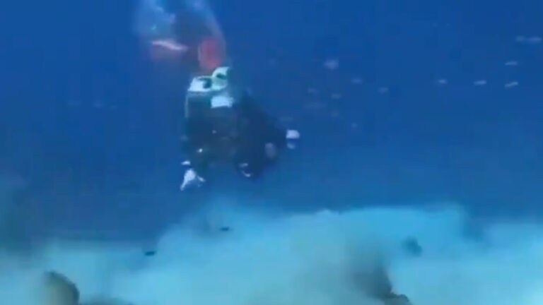¿Así se vió el terremoto del Caribe bajo el agua? Esta sería la verdad sobre el viral video