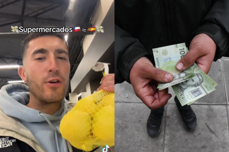 Tiktoker español evalúa los precios de los supermercados en Chile: “Es muy caro, me recuerda a España”