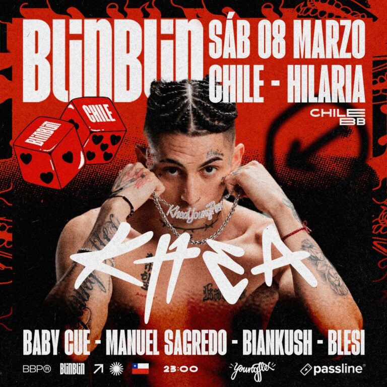 BLINBLIN llega a Chile con KHEA como invitado estelar