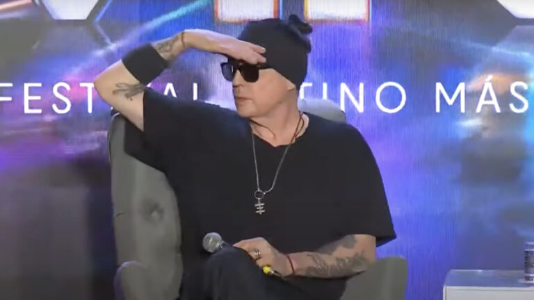 Ian Astbury de The Cult protagoniza incómodo momento con la prensa en Viña del Mar