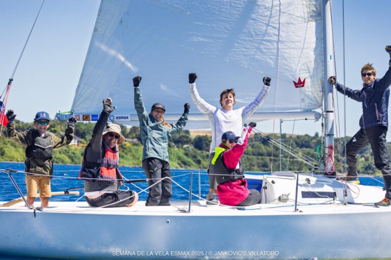 Apolonia, Grand Slam, Emin, Trepidoso y Pelícano: Los campeones de la semana de la vela Esmax Lago Llanquihue 2025