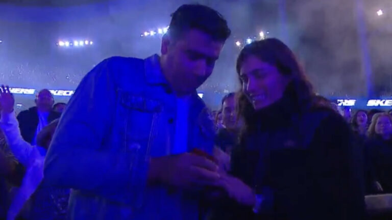 Pareja se vuelve viral tras exitosa propuesta de matrimonio en medio del show de Carlos Vives en Viña