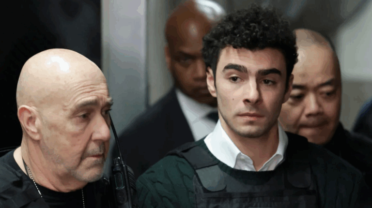 Luigi Mangione compareció ante tribunal de Nueva York para audiencia sobre el asesinato del CEO de UnitedHealthcare