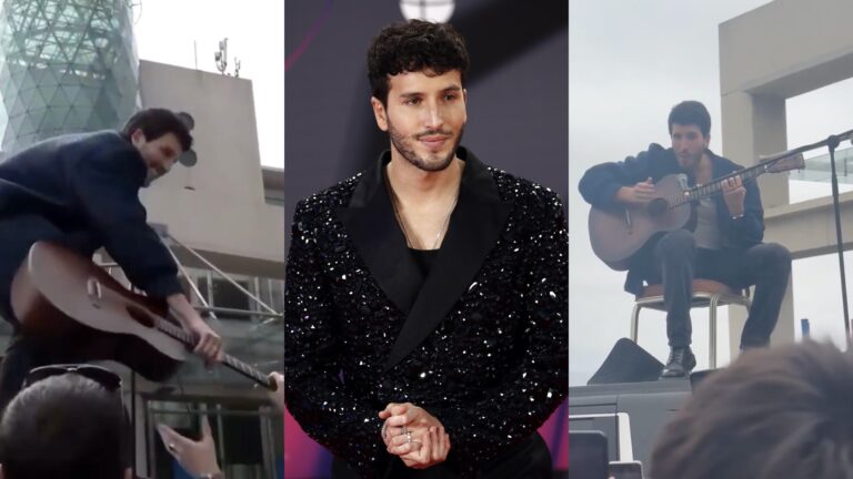 Sebastián Yatra sorprendió a sus fans con un concierto improvisado en las calles de Viña de Mar