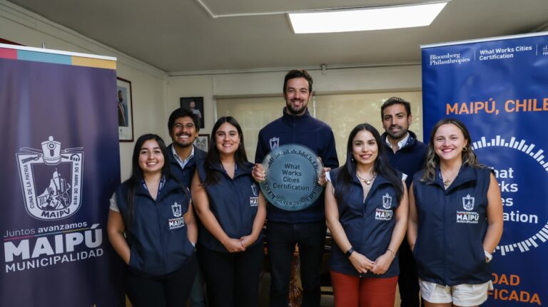 Maipú obtiene una distinción por el uso eficiente de datos en su gestión