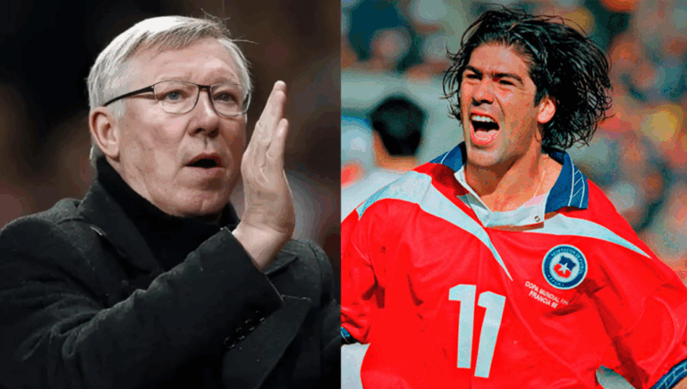 El día que Sir Alex Ferguson cruzó el océano para ver jugar a Marcelo Salas en Chile