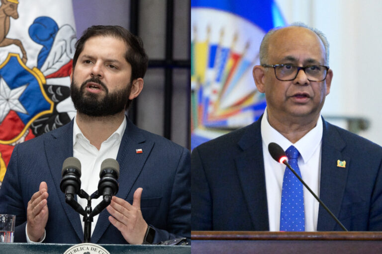 Chile manifiesta su apoyo a Albert Ramdin, canciller de Surinam, para liderar la OEA
