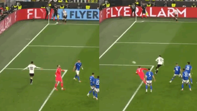 Para no creer: Insólito gol de Alemania deja a Italia fuera de la Nations League