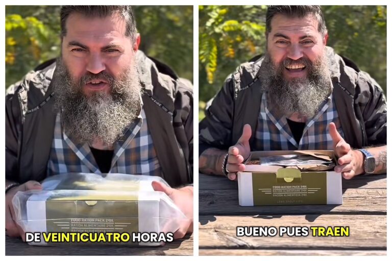 Español compra un kit de supervivencia de 24 horas: Esto es todo lo que trae