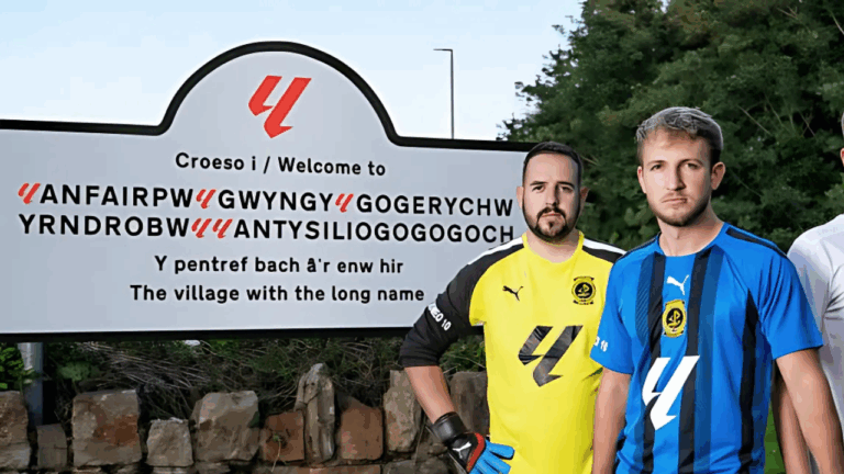 Tan largo que no cabe en un título: Conoce la historia del Llanfairpwllgwyngyllgogerychwyrndrobwllllantysiliogogogoch FC