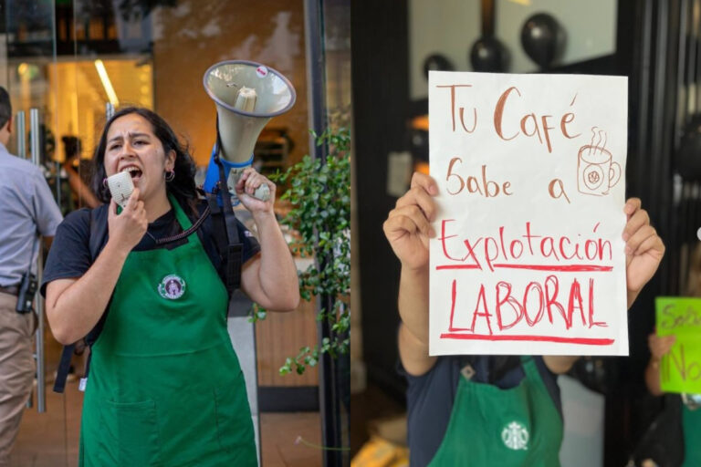 Starbucks en huelga: Sindicato acusa que trabajadores ganan por hora la mitad de lo que cuesta un café
