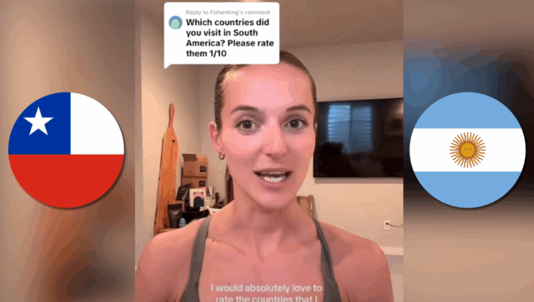 “Santiago no es tan lindo como Buenos Aires”: Viajera británica visitó Sudamérica y evaluó a Chile por debajo de Argentina