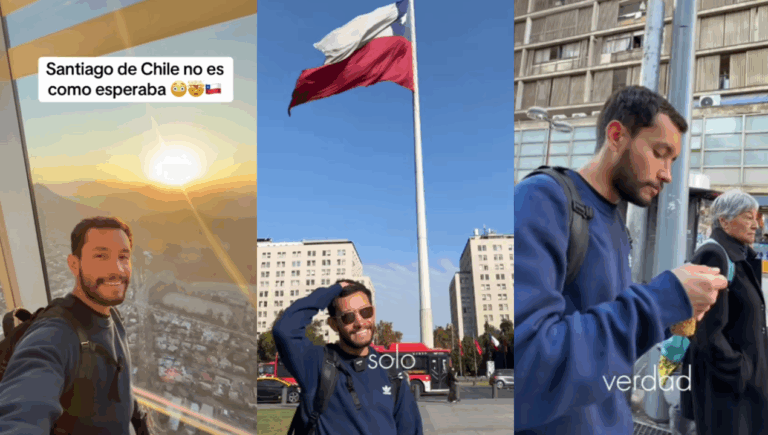 “La mezcla perfecta de Europa y Latinoamérica”: Ecuatoriano se rinde ante los encantos de Santiago