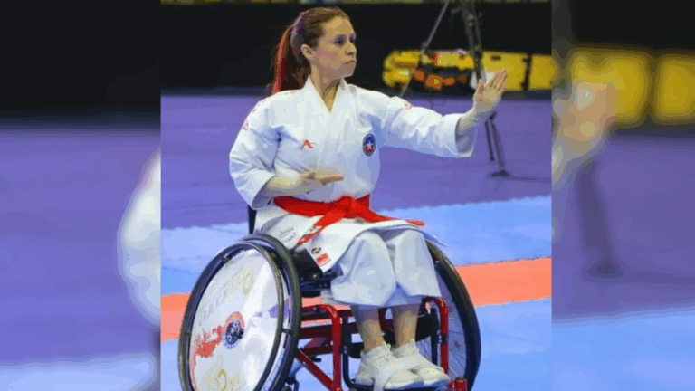 Por primera vez en la historia: La chilena Paulina Ulloa se convierte en la número 1 del Parakarate mundial
