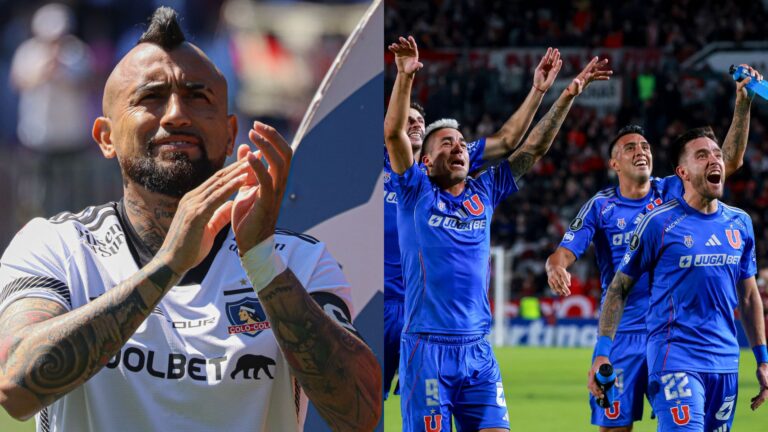 Arturo Vidal felicita a la U tras su victoria en Copa Libertadores: 